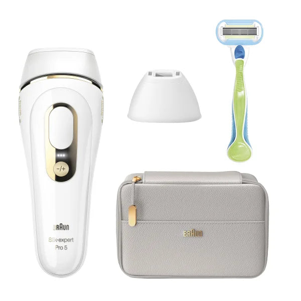 Braun IPL At Home Laser Hair Removal, Permanent Hair Reduction, Venus Razor